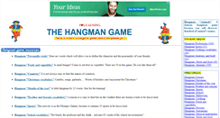 Desktop Screenshot of hangman.learningtogether.net
