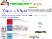 Tablet Screenshot of france.learningtogether.net